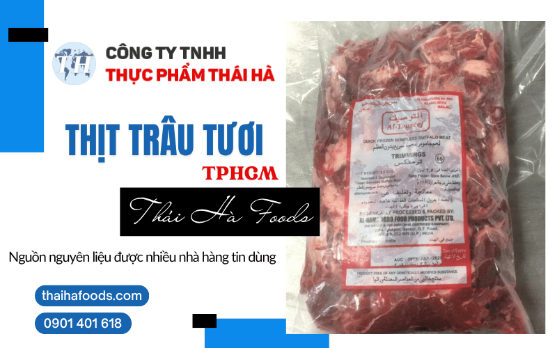 thịt trâu tươi TPHCM