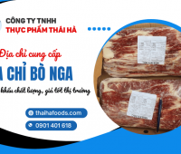 Cung cấp ba chỉ bò Nga nhập khẩu chất lượng, giá tốt | Thái Hà Foods