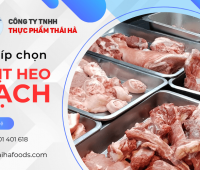 Bí kíp lựa chọn thịt heo sạch, an toàn cho gia đình